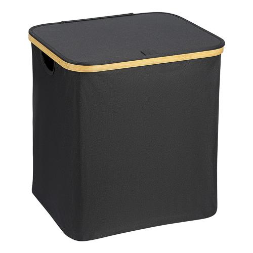 Корзина для белья 40х33 см 57 л Smart Solutions Neat Mid черная