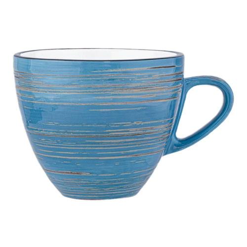 Чашка 190 мл Wilmax Spiral голубая