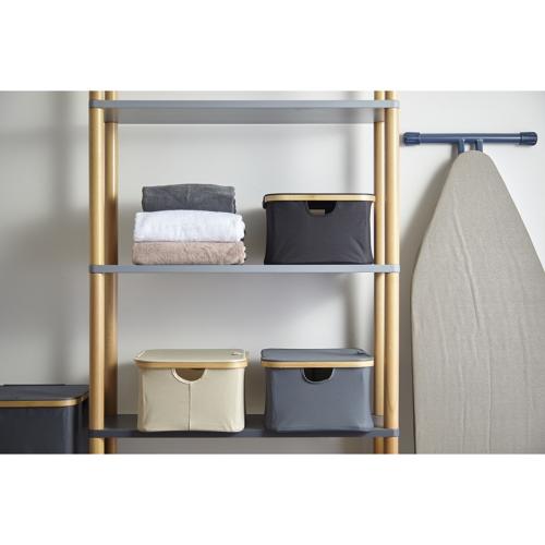 Корзина для белья 40х33 см 20 л Smart Solutions Neat Low серая