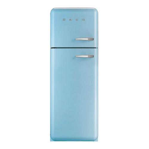 Холодильник двухкамерный 169х60 см Smeg 50's Style FAB30LPB5 голубой