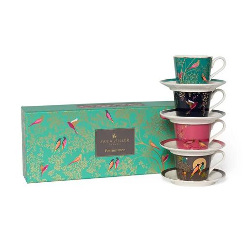 Набор кофейных пар Portmeirion Sara Miller London for Portmeirion 8 пр