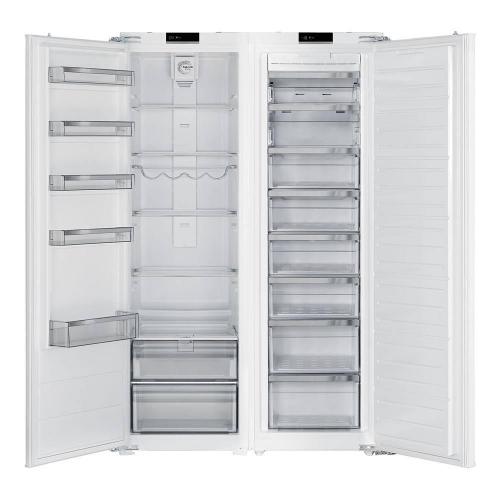 Встраиваемый холодильник Side by Side 177х108 см Jacky's JLF BW1770 белый