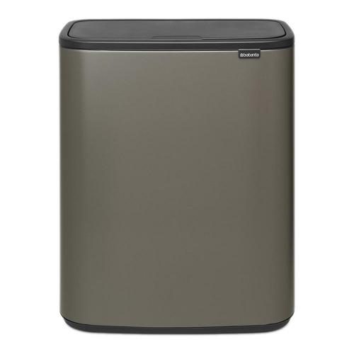 Мусорный бак 2x30 л Brabantia Bo Touch Bin серый