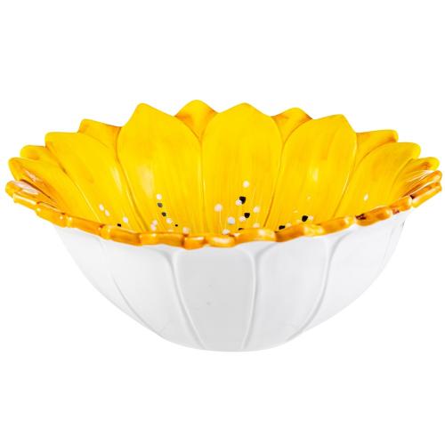 Салатник 26 см Edelweiss Margherite желтый