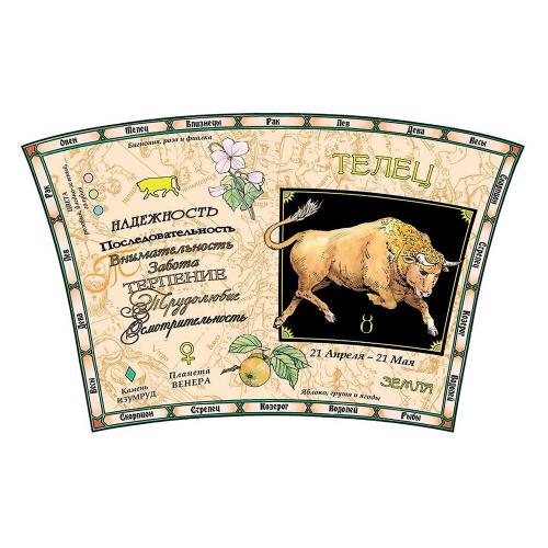 Кружка 10х15,2 см 500 мл Dunoon Zodiaks Russian черная