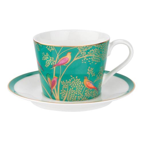 Чайная пара 200 мл Portmeirion Sara Miller London for Portmeirion зеленая