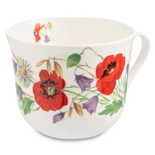 Чайная пара 450 мл Roy Kirkham Floral белая