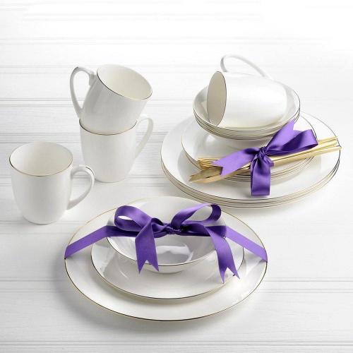 Тарелка обеденная 27 см Royal Worcester Serendipity белая