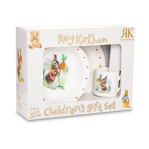 Детский столовый набор Roy Kirkham Childrens Collection белый 3 пр