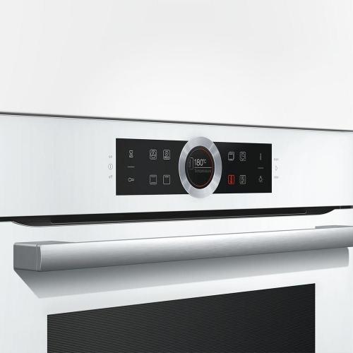 Духовой шкаф 60 см Bosch Serie | 8 HBG634BW1 белый