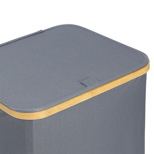 Корзина для белья 40х33 см 57 л Smart Solutions Neat Mid серая