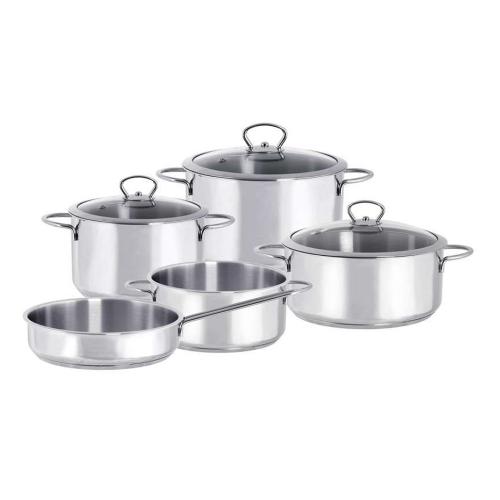 Набор посуды для приготовления Metalac Kulinaria 8 пр стальной