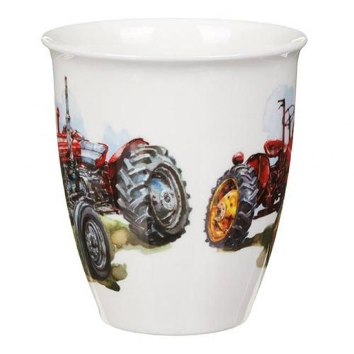 Кружка 480 мл Dunoon Nevis Tractors красная
