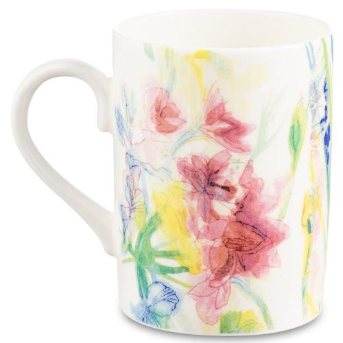 Кружка 325 мл Roy Kirkham Floral белая