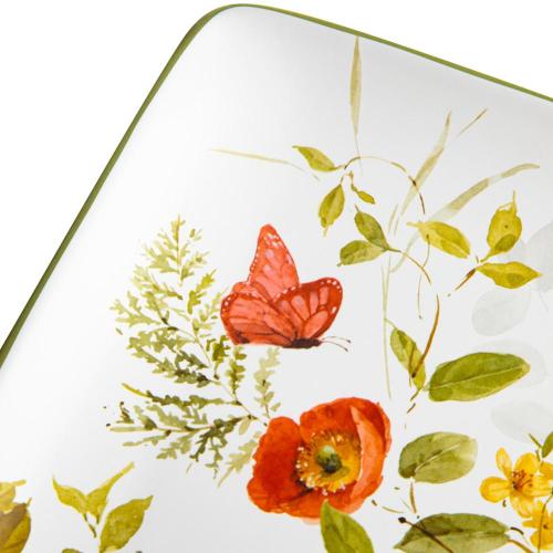 Сервировочное блюдо 40х30 см Certified International Corp белое