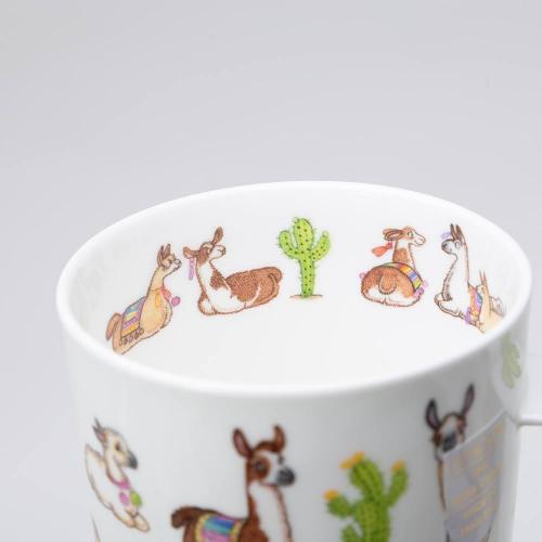 Кружка Ламы 600 мл Dunoon Henley Comical Animals