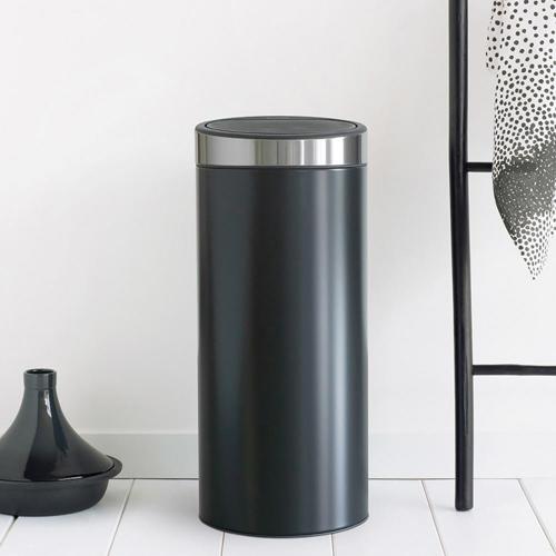 Мусорный бак 30 л Brabantia Touch Bin черный