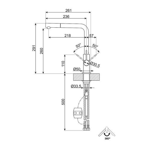 Смеситель Smeg MD22DKX черный