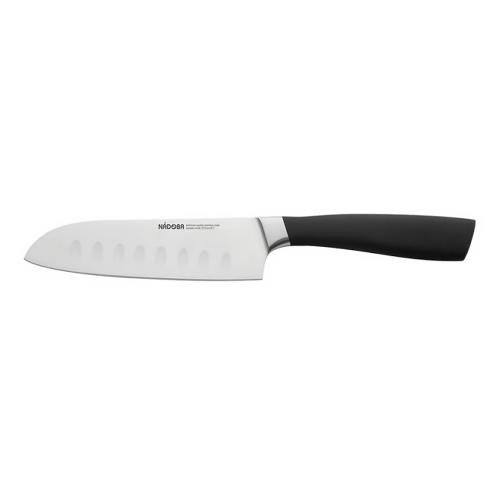 Нож сантоку 12,5 см Nadoba Una черный