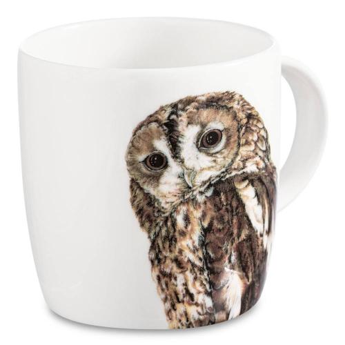 Кружка 380 мл Roy Kirkham Nature Owls Sophie белая