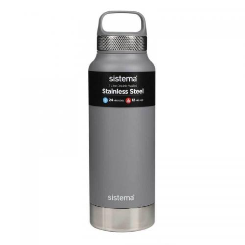 Термос 1 л Sistema Hydrate стальной