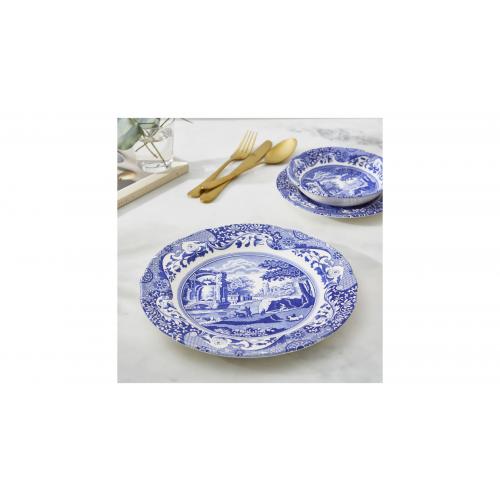 Тарелка обеденная 27 см Spode Blue Italian синяя