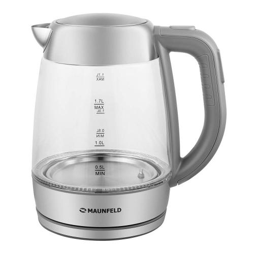 Чайник 1,7 л Maunfeld MFK-611G серый