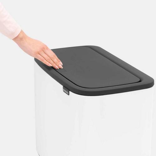 Мусорный бак 34 л Brabantia Bo Touch Bin белый