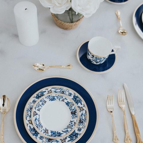 Тарелка суповая 23 см Wedgwood Hibiscus