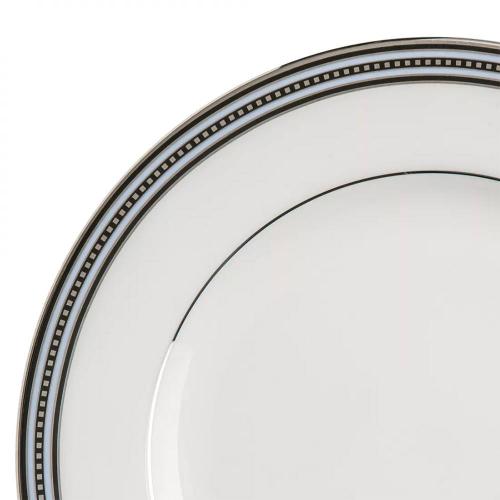 Тарелка хлебная 16,5 см Noritake Bogart Platinum белая