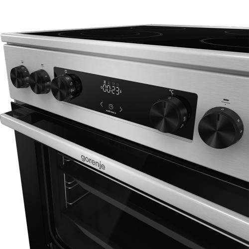 Электрическая плита 60х85 см Gorenje Advanced GECS6C70XC стальная