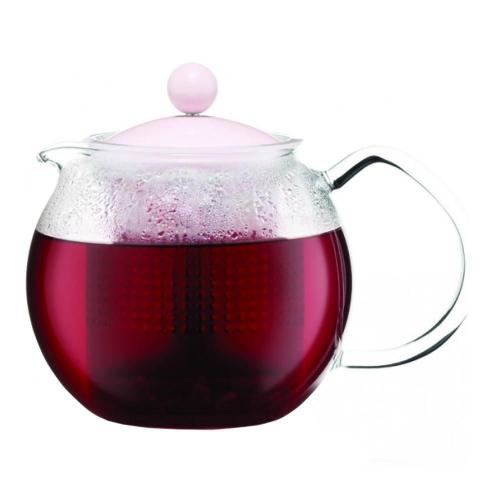 Чайник заварочный 500 мл Bodum Assam розовый