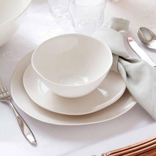 Обеденный сервиз на 4 персоны Portmeirion Sophie Conran Arbor бежевый 12 пр