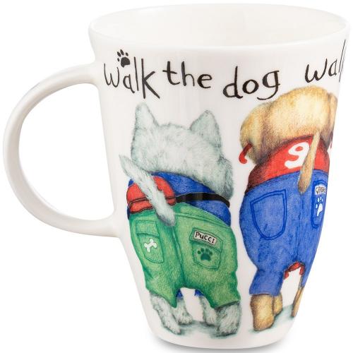 Кружка 400 мл Roy Kirkham Cats & dogs белая