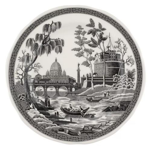 Набор обеденных тарелок Spode Heritage 4 пр белый