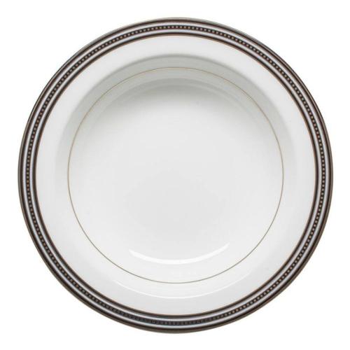 Тарелка десертная 15,7 см Noritake Bogart Platinum белая