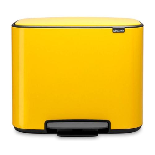 Мусорный бак 36 л Brabantia Bo Pedal Bin желтый