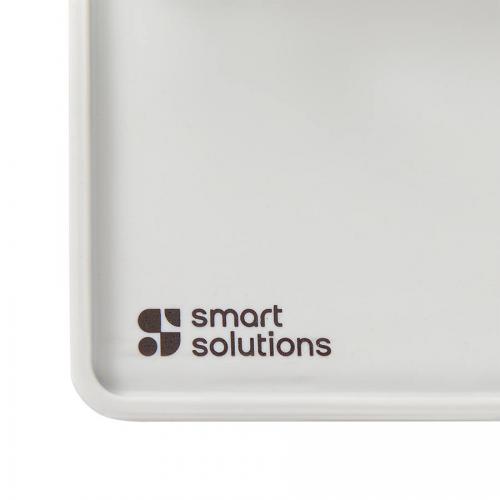 Подставка для кухонных инструментов 16,7х16,7 см Smart Solutions Utens серая