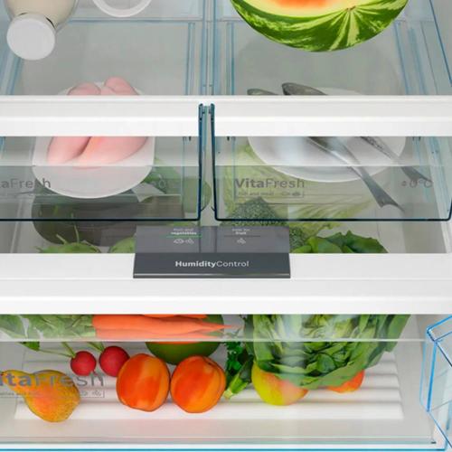 Холодильник 186х70 см Bosch Serie 4 KGN55VL21U стальной