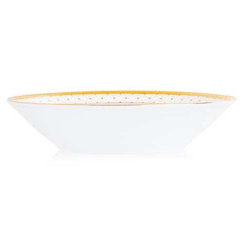 Салатник 14 см Noritake Rochester Platinum белый