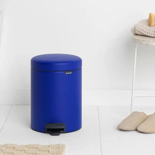 Ведро для мусора 5 л Brabantia NewIcon синее