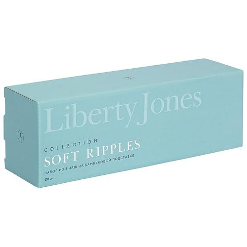 Набор чаш Liberty Jones Soft Ripples белый 4 пр