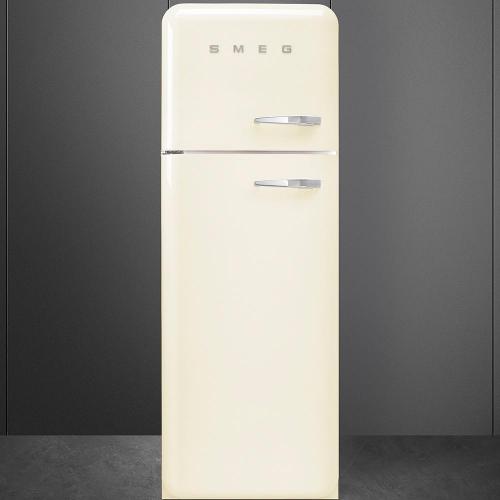 Холодильник двухкамерный 169х60 см Smeg 50's Style FAB30LCR5 кремовый