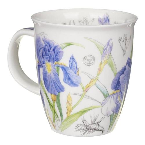 Кружка Ирис 480 мл Dunoon Nevis Floral Sketch