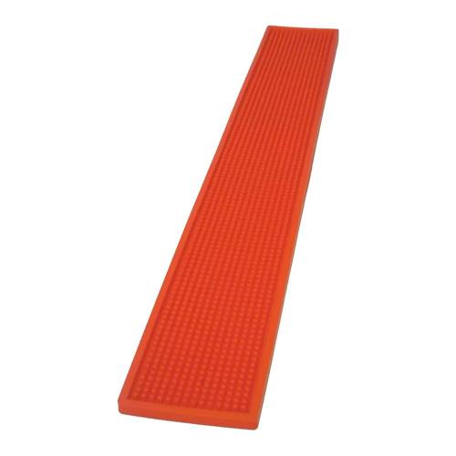 Коврик резиновый барный 70х10 см The Bars Bar Mat Wide оранжевый