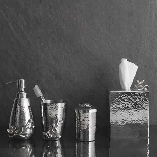 Ваза 8х11,5 см Michael Aram White Orchid стальная