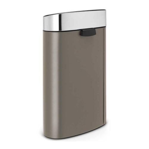 Мусорный бак 40 л Brabantia Touch Bin серый