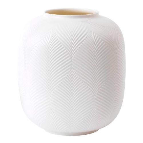 Ваза 21 см Wedgwood White Folia