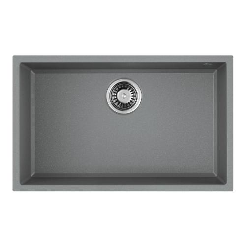 Кухонная мойка 66 см Omoikiri Solidity Tedori 66-U-GR leningrad grey - 1 фото