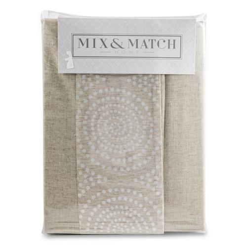 Скатерть 150х350 см Mix&Match Меридиан бежевая